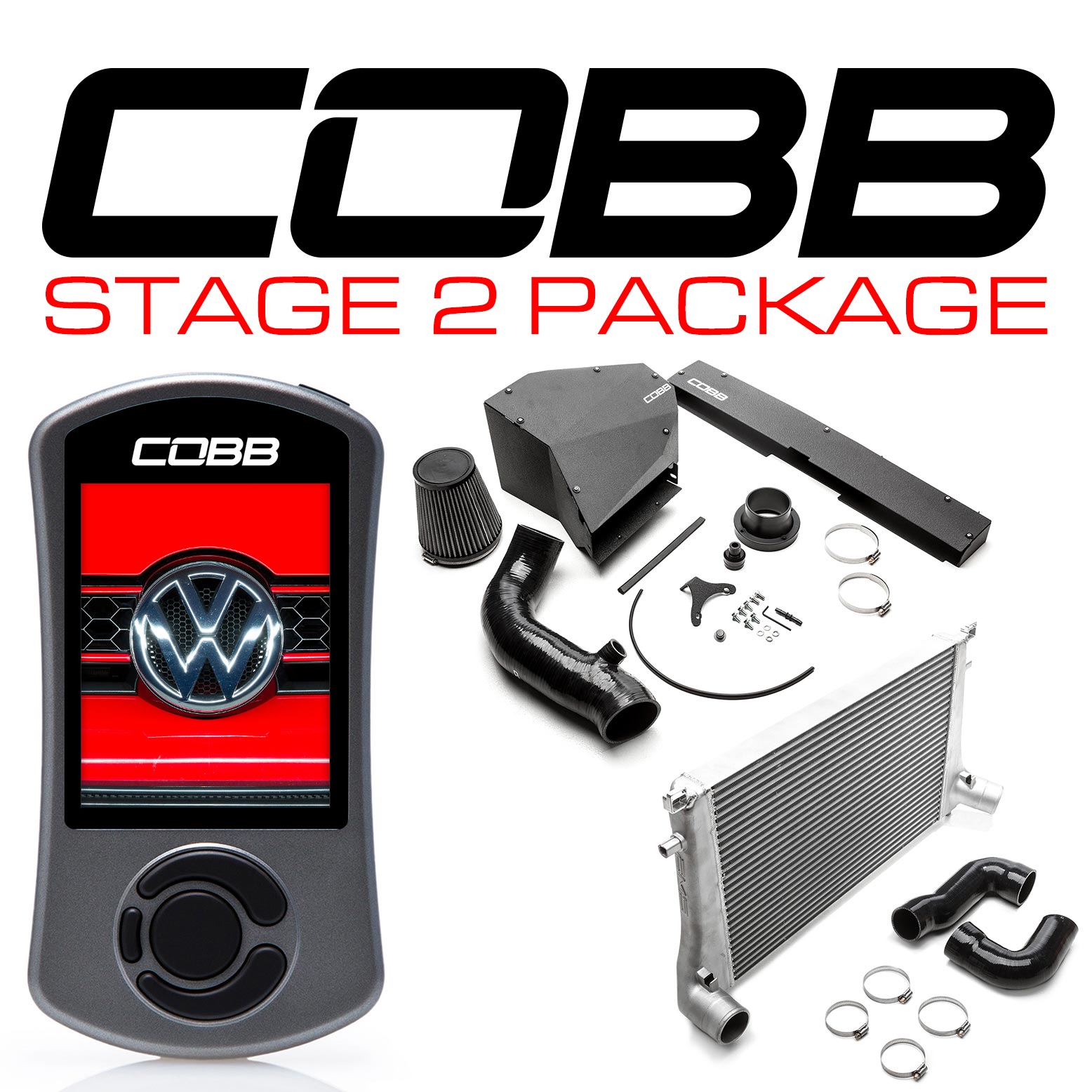 COBB Tuning Volkswagen Stage 2 Power Package Mk7 Mk7.5 GTI