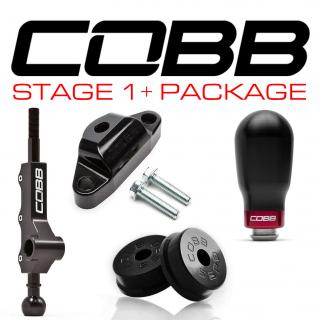 Subaru 08+ WRX, 05-09 LGT/OBXT, 06-08 FXT 5MT Stage 1+ Drivetrain Package (Tall Weighted COBB Knob)