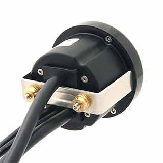 Innovate Motorsports MTX-A: Analog 30 PSI Vacuum/Boost Gauge, Black Faceplate