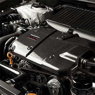 Subaru Redline Gloss Carbon Fiber Engine Cover WRX 2022-2025