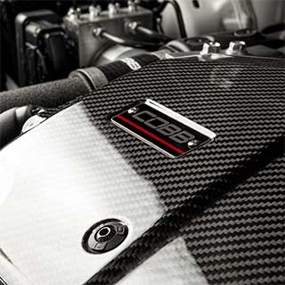 Subaru Redline Gloss Carbon Fiber Engine Cover WRX 2022-2025