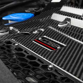 Redline Carbon Fiber Radiator Shroud for F-150 EcoBoost Raptor / Tremor / Limited / 3.5L / 2.7L 2021-2023