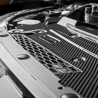 Redline Carbon Fiber Radiator Shroud for Ford F-150 Raptor, Raptor R 2024-2026
