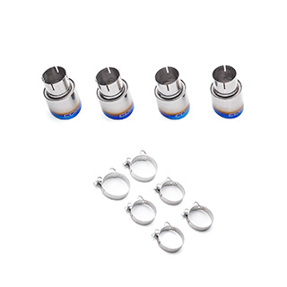 Subaru Blued Titanium Tip Kit WRX 2011-2023, STI 2011-2021