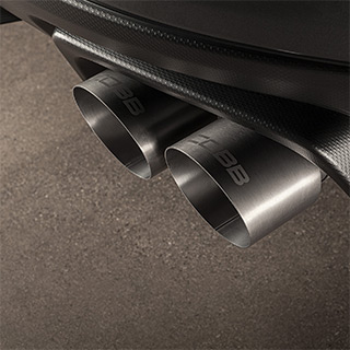 Subaru Brushed Titanium Tip Kit WRX 2011-2024, STI 2011-2021