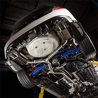 Subaru Stainless Steel GV/VA Sedan Cat-Back Exhaust WRX 2011-2021, STI 2011-2021