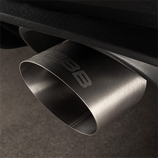 Volkswagen Brushed Titanium Tip Kit Mk7, Mk7.5, Mk8 GTI