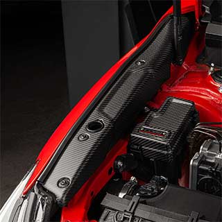 Subaru Redline Matte Carbon Fender Shrouds WRX 2022-2025
