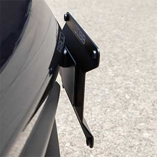 License Plate Relocation Mount