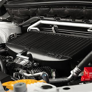 Subaru Top Mount Intercooler Black Ascent 2019-2023