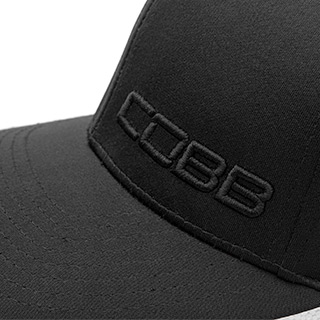 COBB Black Logo Snapback Cap
