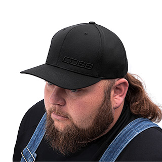 COBB Black Logo Snapback Cap