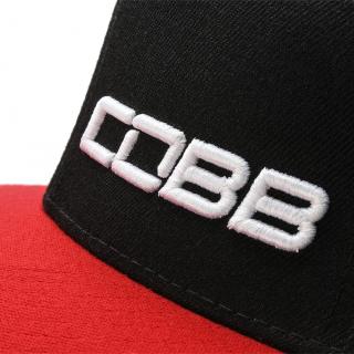 Black-Red Snapback COBB Cap