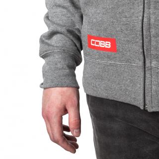 COBB Grey Zip Hoodie