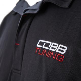 COBB Tuning Logo Polo Shirt - Men's Black