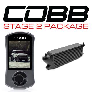 Stage 2 Power Package Black FMIC (No Intake) for Ford Bronco 2.7L 2021-2025