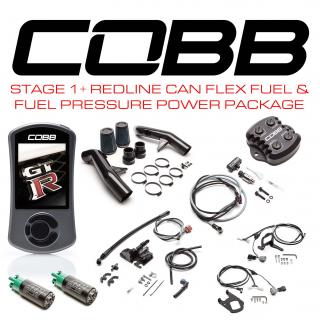Nissan GT-R Stage 1+ Redline Carbon Fiber CAN Flex Fuel & Fuel Pressure Power Package w/TCM Flashing (NIS-008) 2015-2018