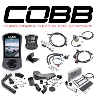 Subaru NexGen Stage 2 + CAN Flex Fuel Redline Carbon Fiber Power Package WRX 6MT 2015-2017 (Silver)