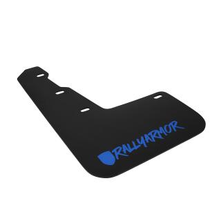 Rally Armor UR Mudflaps Black Urethane Blue Altered Logo Subaru STI 2015-2021, WRX 2015-2021