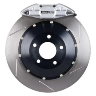 Stoptech ST-22 Big Brake Kit Rear 345mm Silver Slotted Rotors Subaru STI 2005-2014