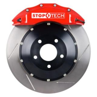 Stoptech ST-60 Big Brake Kit Front 355mm Red Slotted Rotors Subaru STI 2005-2014