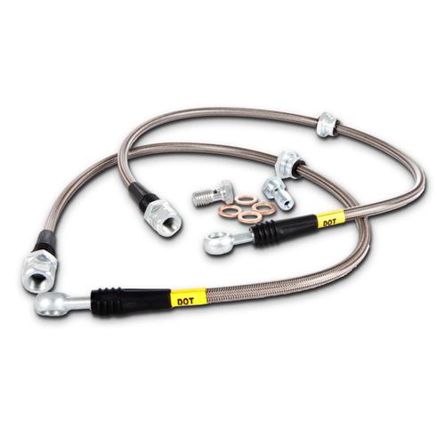 Stoptech Stainless Steel Rear Brake Lines Subaru STI 08-14