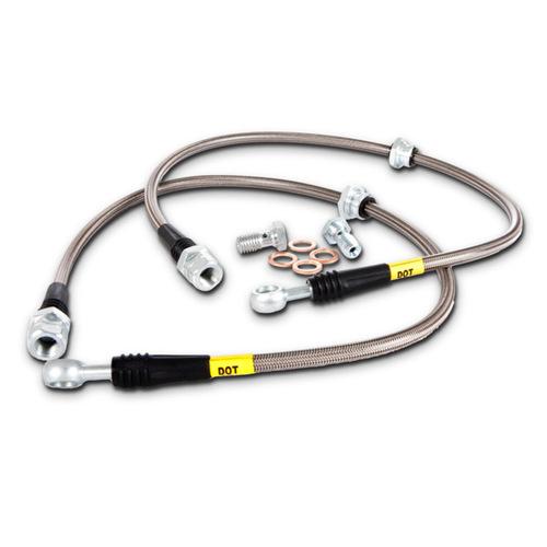 Stoptech Stainless Steel Rear Brake Lines Subaru STI 08-14