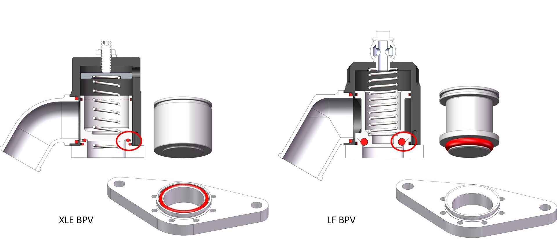 piston seal comparison