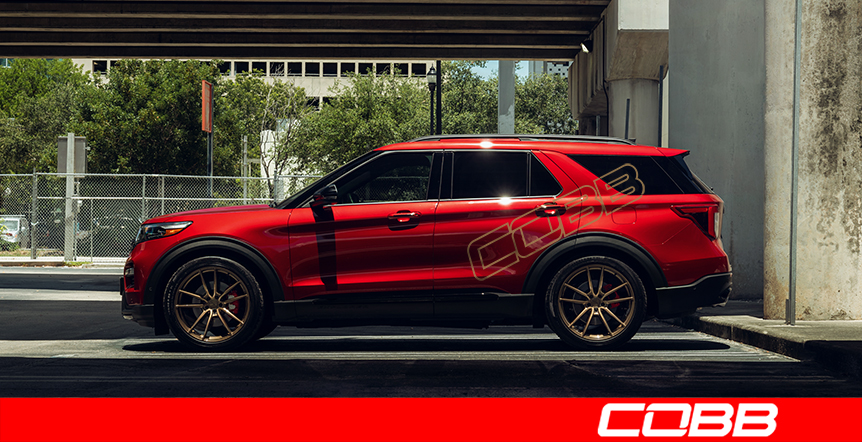 Red Ford Explorer